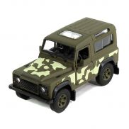 42392CM Игрушка модель военной машины 1:34-39 Land Rover Defender
