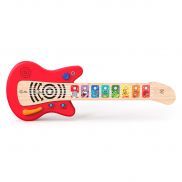 12805_HP Музыкальная развивающая игрушка "Гитара" красная серия Волшебное прикосновение