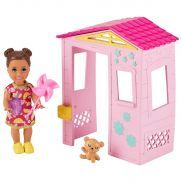 FXG94/GRP15 Игровой набор Barbie Игра с малышом "Малышка и розовый домик"