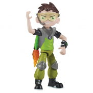 76171 Игрушка из пластмассы Ben 10 Фигурка 12.5 см, Бен с реактивным рюкзаком