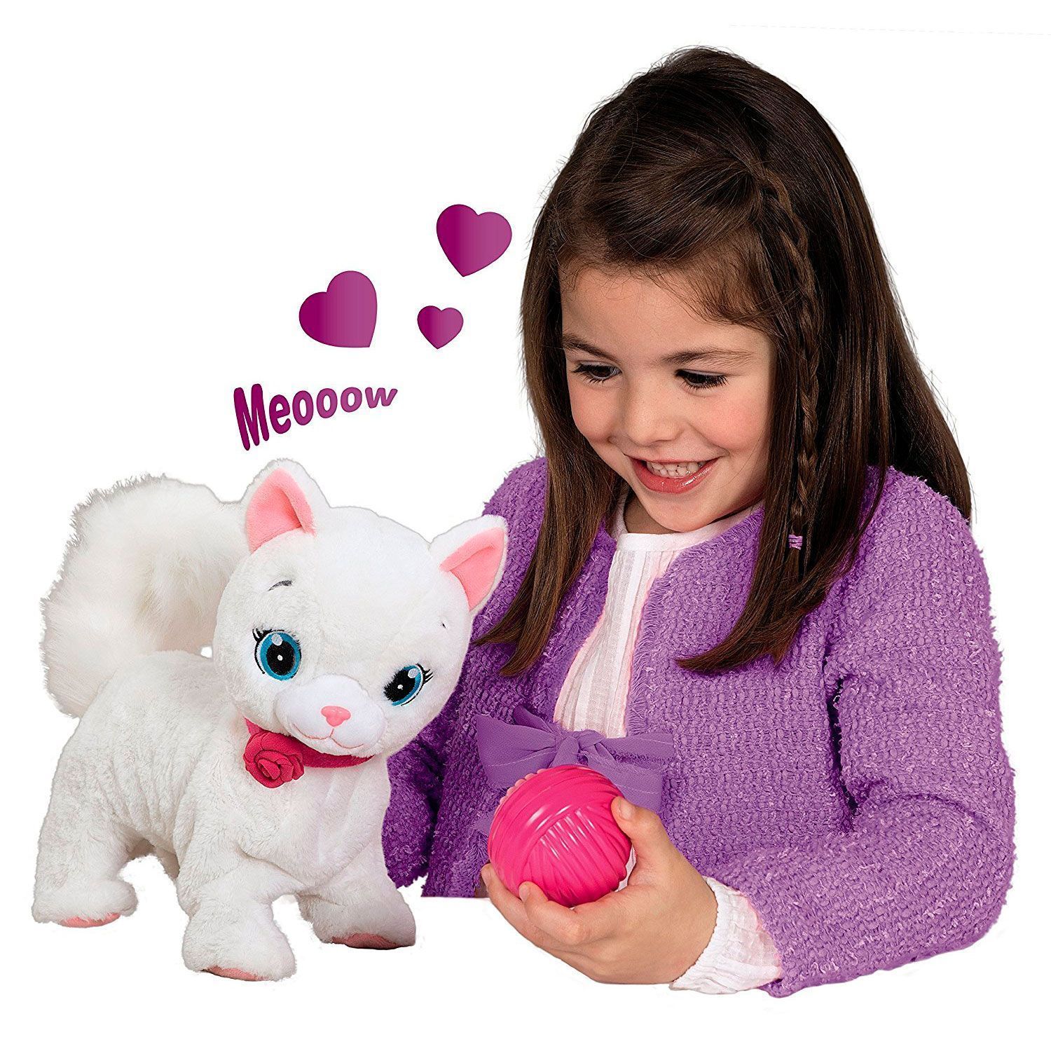 Игрушки нового поколения. Кошечка Бианка интерактивная игрушка. IMC Toys кошка Bianca. Интерактивная кошка Bianca IMC Toys. 95847 Кошка Bianca интерактивная.