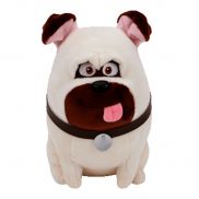 41164 Игрушка мягконабивная Собачка породы мопс Мел, герой м/ф "Тайная жизнь домашних животных" 20см