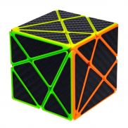 Т20235 1toy Головоломка "Куб карбон" треугольники 5.5*5.5, коробка 6х6х9см