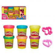 A5417 Набор пластилина Play-Doh с блёстками (6 банок) Блестящая коллекция