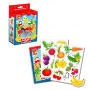VT3106-03 Игра настольная "Мой маленький мир "Овощи, фрукты" 