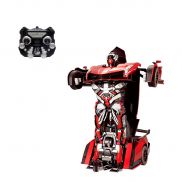 Т10857 Игрушка 1toy Робот на р/у 2,4GHz, трансформирующийся в спортивный автомобиль, 30 см, красный