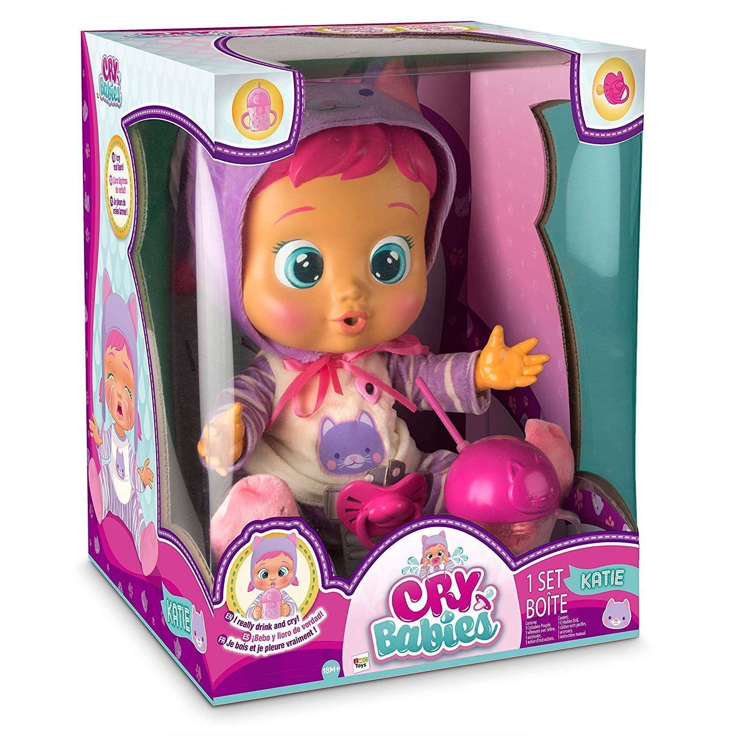 Imc toys. Кукла IMC Toys Crybabies. Интерактивная игрушка IMC Toys Crybabies Плачущий младенец Кэти, 95939. Кукла Плачущий младенец Crybabies. Пупс IMC Toys Cry Babies.