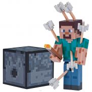 TM19971 Игрушка Фигурка Minecraft Steve with Arrows 8см Jazwares