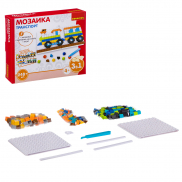 ВВ3029 Логические, развивающие игры и игрушки Bondibon Мозаика «Транспорт», 248 дет., Box 22x4.5x19