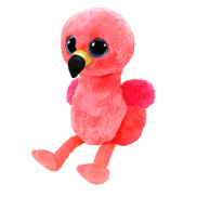 37262 Игрушка мягконабивная Фламинго розовый Gilda серии "Beanie Boo's", 24 см