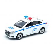 43727PB Игрушка Модель автомобиля 1:34-39 LADA Vesta Полиция ДПС