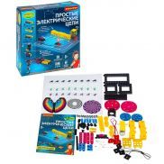 ВВ6486 Французские опыты Науки с Буки Bondibon, Простые электрические цепи, 64 дет., 20 эксперименто