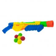 Т17335 1toy Street Battle Игровое оружие 2в1 водное с мягкими шариками (43 см, в компл. 6 шар