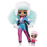 Кукла LOL Surprise OMG Winter Chill Icy Gurl + сестричка Brrr B.B. 570240 