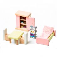 12640 Игрушка детская деревянная: "Набор Мебели 2", Cubika Levenya