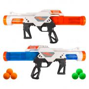 Т13652 1toy Street Battle Игровое оружие с мягкими шариками (в компл. 2 пист., 20 шар. 3,4 см), кор