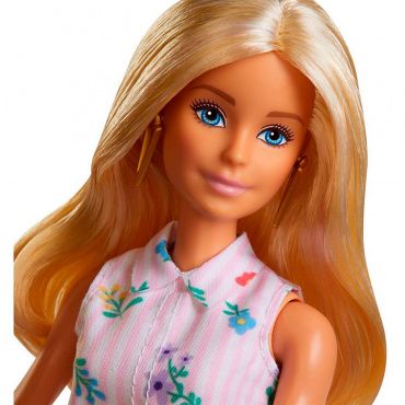 FXL52 Кукла Barbie серия "Игра с модой" В платье-рубашке