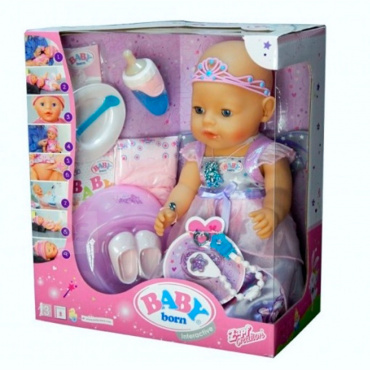 824191 Игрушка BABY born Кукла Интерактивная Волшебница, 43 см, кор.