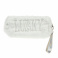 Т21393 Lukky косметичка плюш.объемная с лого Lukky,белая,18х10 см,пакет,бирка