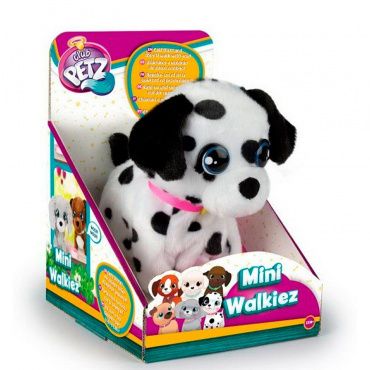 99838 Игрушка Club Petz Щенок Mini Walkiez Dalmatian интерактивный, ходячий, со звуковыми эффектами