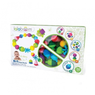 BL300 Игрушка развивающая "Lalaboom", 36 предметов