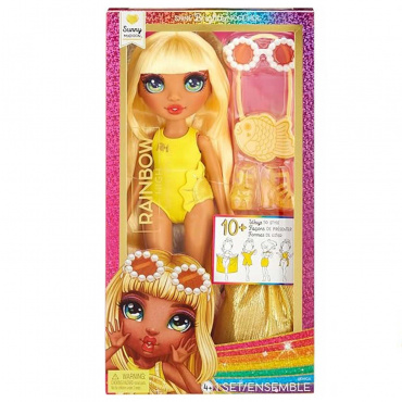 507284 Кукла Rainbow High серии Swim & Style Санни Мэдисон