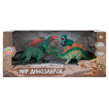 12633 Игровой набор "Фигурки динозавров" KiddiePlay