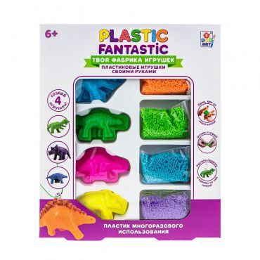 Т20216 Plastic Fantastic. Набор "Динозавры", в кор. 26,2х22,2х5 см