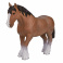 AMF1026 Игрушка. Фигурка животного "Лошадь Клейдесдаль, коричневая"