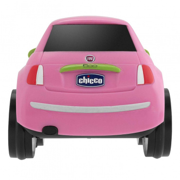Игрушка Турбо машина "Fiat turbo-touch 500", розовая, 2 года