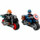 76260 Конструктор Супергерои "Чёрная вдова и Капитан Америка на мотоциклах"
