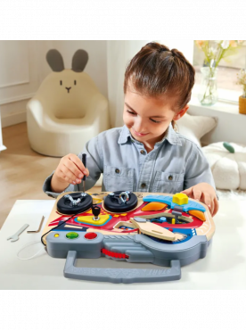 E1120_HP Игрушка бизиборд "Цвета и формы" Маленький гонщик