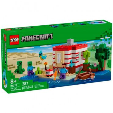 21275 Конструктор Майнкрафт "Дом в джунглях из TNT"