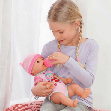 42482 Игрушка BABY born Интерактивная кукла Эмма с магическими глазками, 43 см.