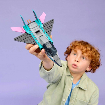 60489 Конструктор Сити "Реактивный самолет против автомобиля"