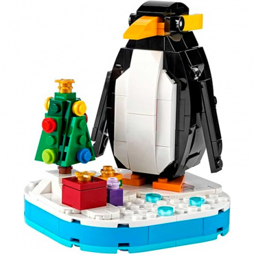40498 Конструктор Рождественский Пингвин 
