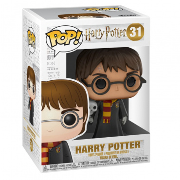 11915 Фигурка Funko POP! Гарри Поттер. Гарри Поттер с совой Буклей (Harry Potter Harry with Hedwig)