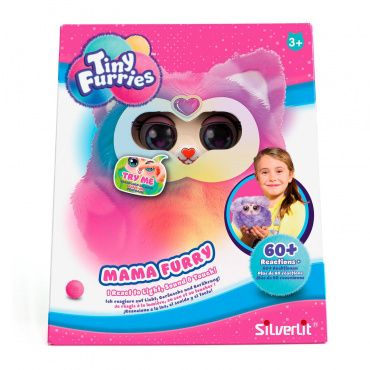 83683_3 Интерактивная игрушка Mama Tiny Furry Lime