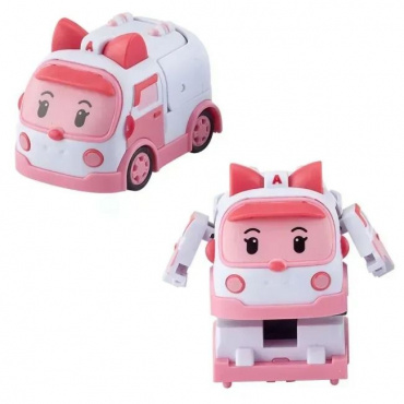 ZR-915 Игровой набор Robocar Poli из 6 трансформеров мини