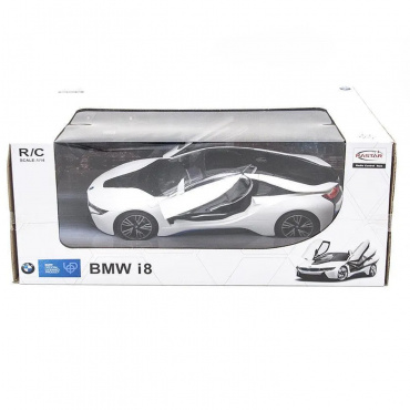 71060 Игрушка транспортная 'Автомобиль на р/у BMW i8' 1:14.в асс