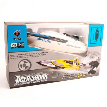 WL912 Радиоуправлояемый катер WLToys Tiger Shark