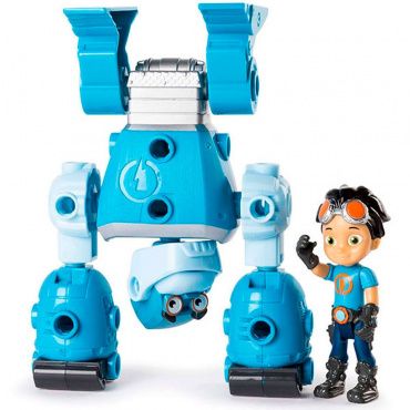 28106 Игрушка Rusty Rivets строительный набор большой с фигуркой героя