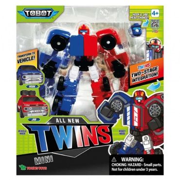 301179 TOBOT Робот-трансформер МИНИ ТОБОТ TWINS NEW