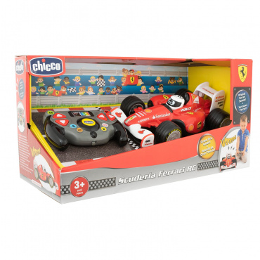 Игровой набор Гонки Ferrari (машинка+пульт управления), 3 года +