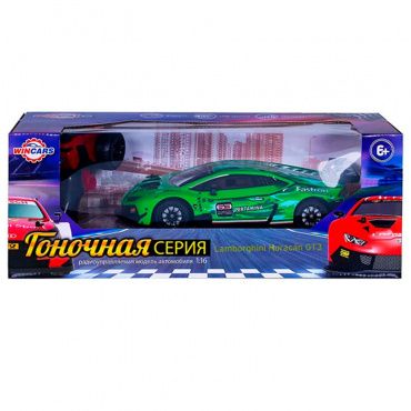 YS-2041 Игрушка Wincars Lamborghini Huracan GT3 (лицензия), Р/У, масштаб 1:16, USB-зарядка