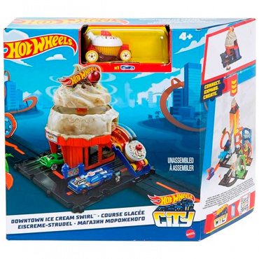 HDR24/HKX38 Игровой набор Hot Wheels "Магазин мороженого"