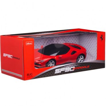 97500 Игрушка транспортная 'Автомобиль на р/у '1:18 "Ferrari SF90 Stradale" 2,4G, цвет красный