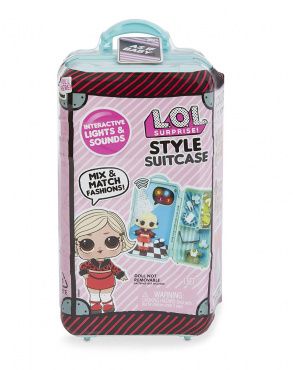 560449 Набор LOL Surprise Style Suitcase Чемодан стилиста As If baby с 15 сюрпризами