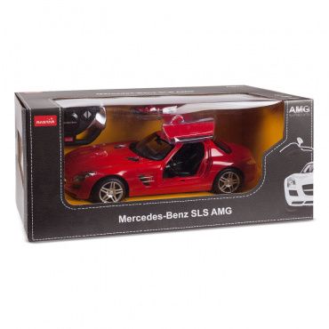 47600 Игрушка транспортная 'Автомобиль на р/у 'Mercedes-Benz SLS AMG' 1:14 в асс