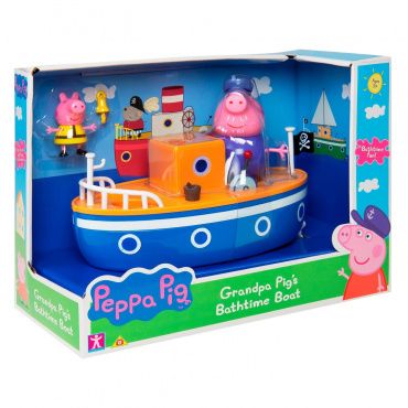 37224 Игровой набор для ванны Корабль дедушки Пеппы.TM Peppa Pig